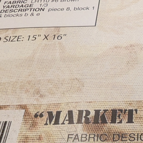 Mount Redoubt Designs by Letita Hutchings Apple spice produce bag Quilt Project - Picture 11 of 11